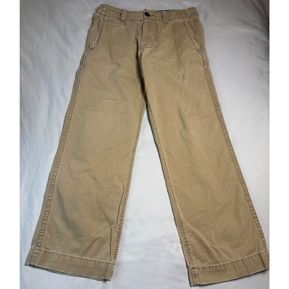 American Eagle Khaki Pants Mens 30x30 Tan Good Straight Leg Cotton